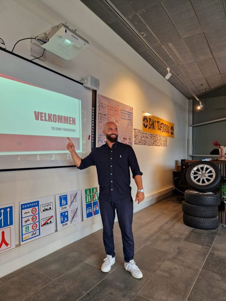 Teoriundervisning i teorilokalet